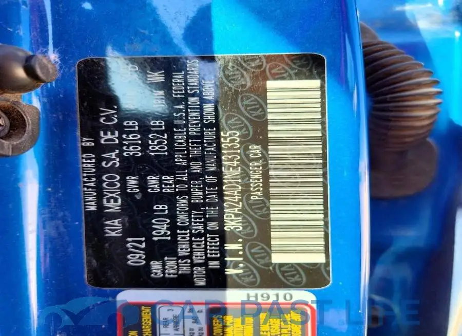3KPA24AD1NE431355# 12