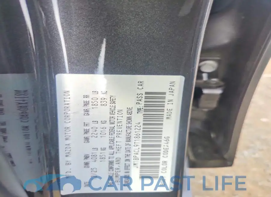 JM1BPACL9T1861224# 12