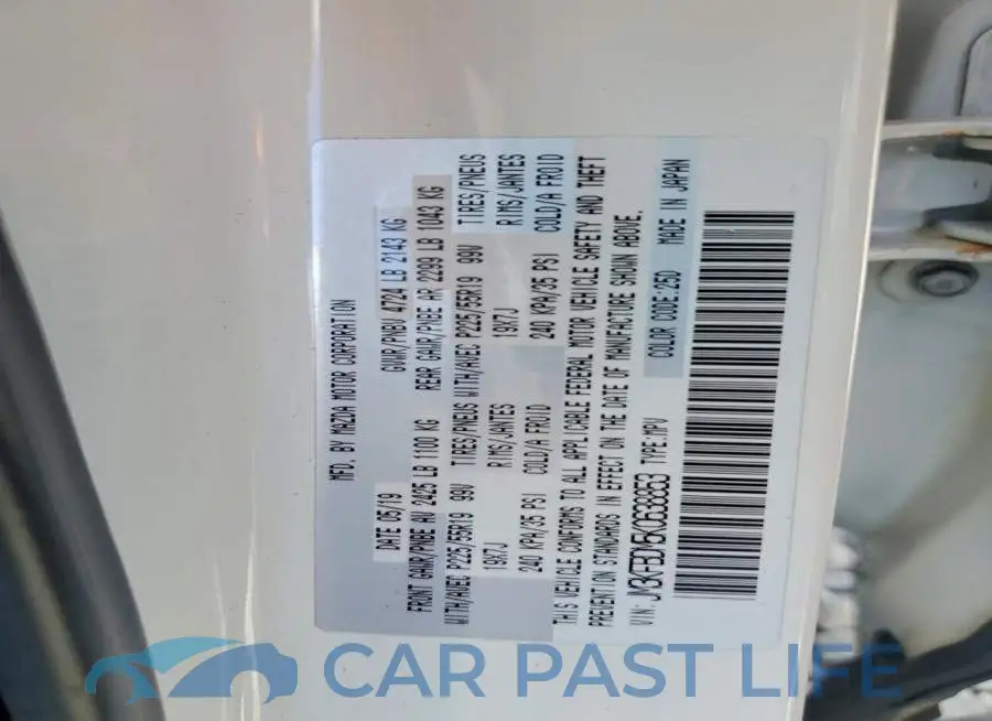 JM3KFBDM5K0638853# 12