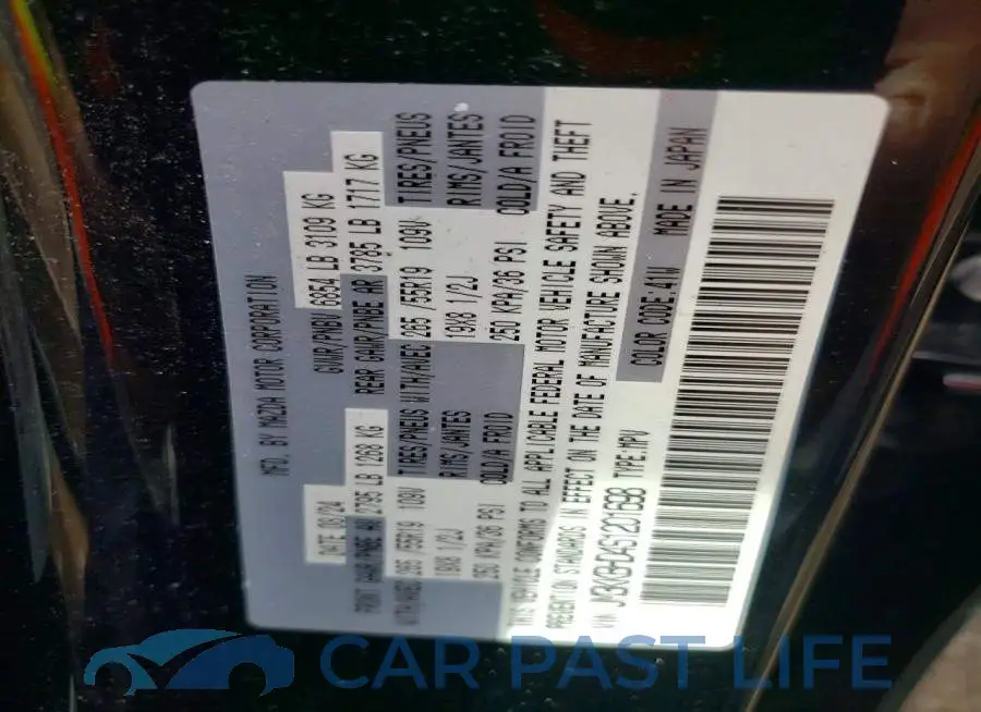 JM3KKBHD4S1201698# 13