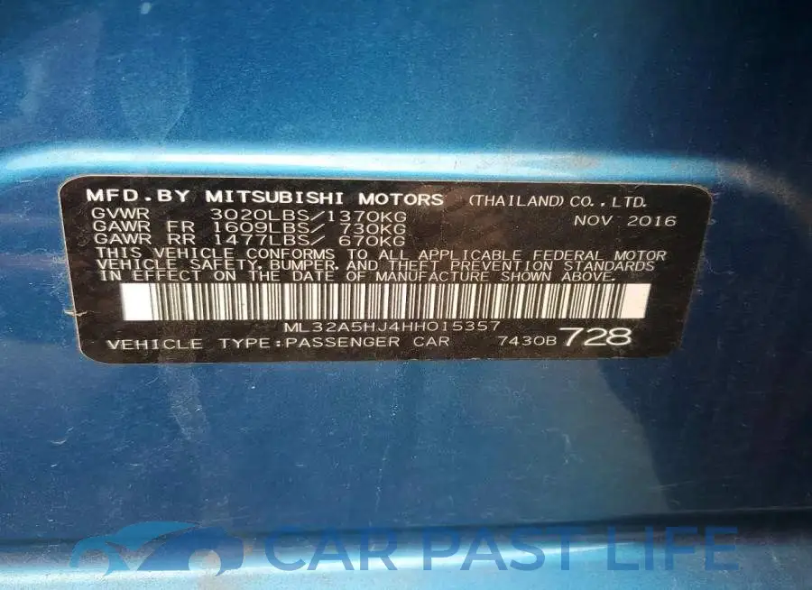 ML32A5HJ4HH015357# 12