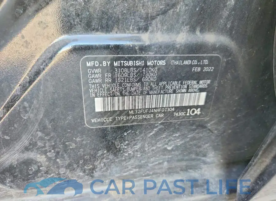 ML32FUFJ4NHF07304# 13