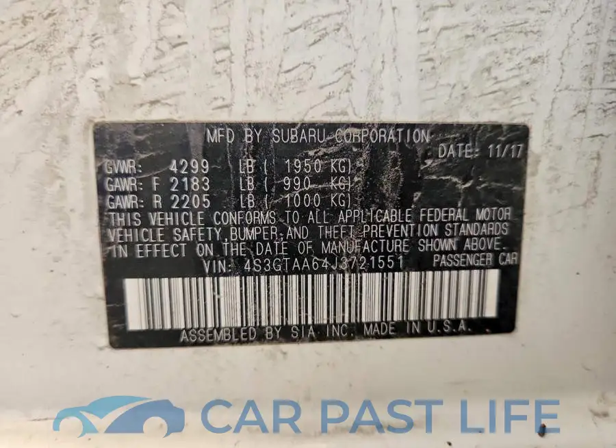 4S3GTAA64J3721551# 14