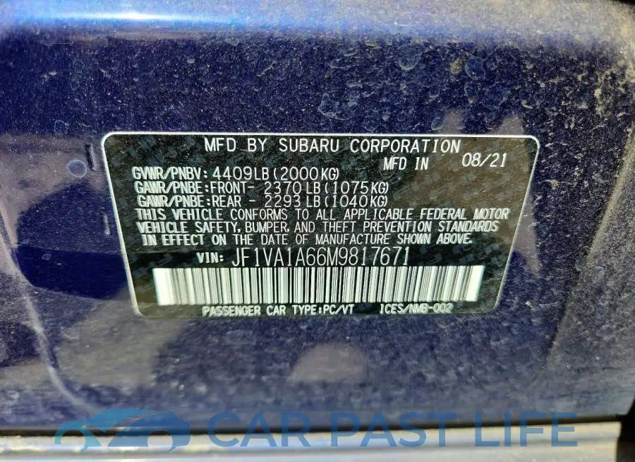JF1VA1A66M9817671# 12
