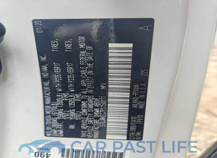 5TDJRKEC7PS150011# 13