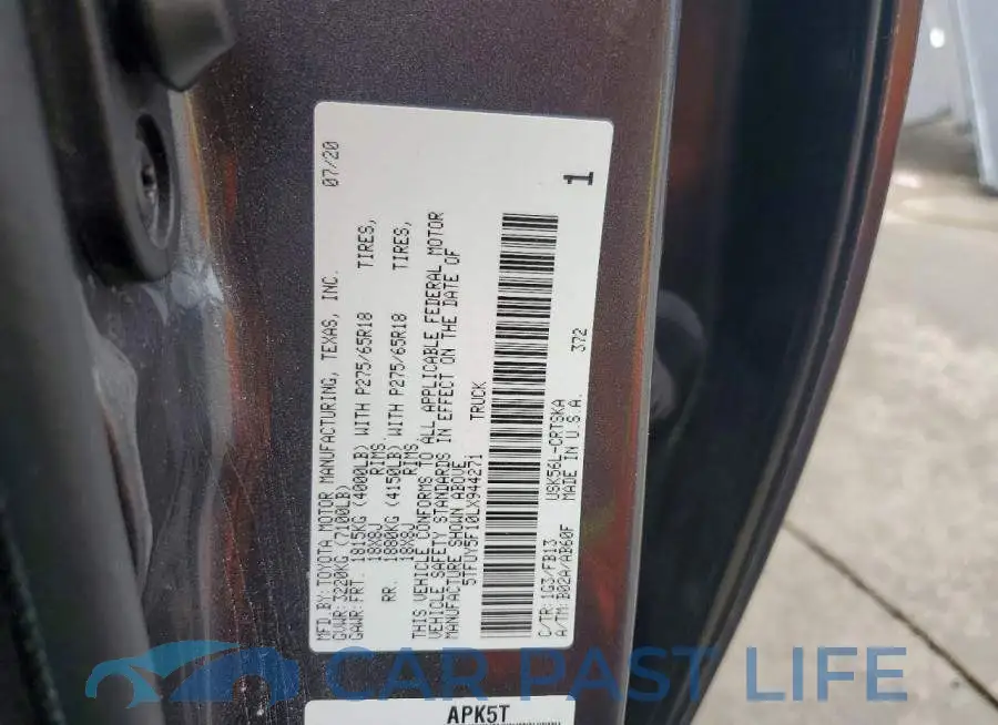 5TFUY5F10LX944271# 12
