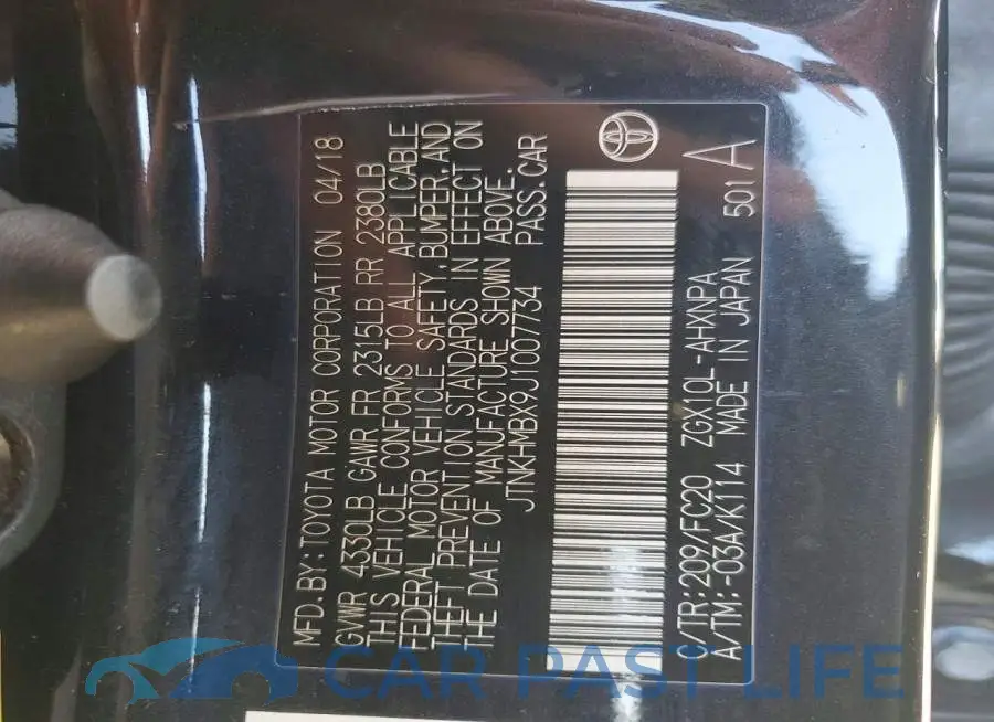 JTNKHMBX9J1007734# 14