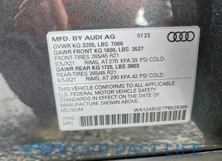 WA12ABGE7PB025389# 12