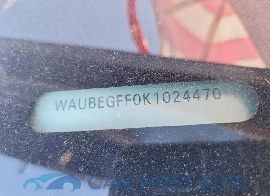 WAUBEGFF0K1024470# 12