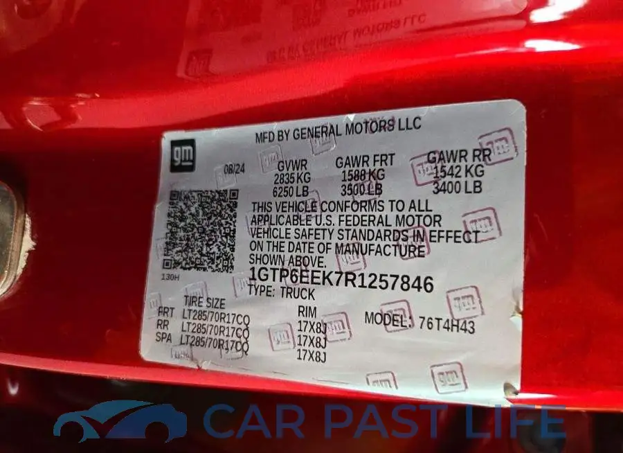1GTP6EEK7R1257846# 12