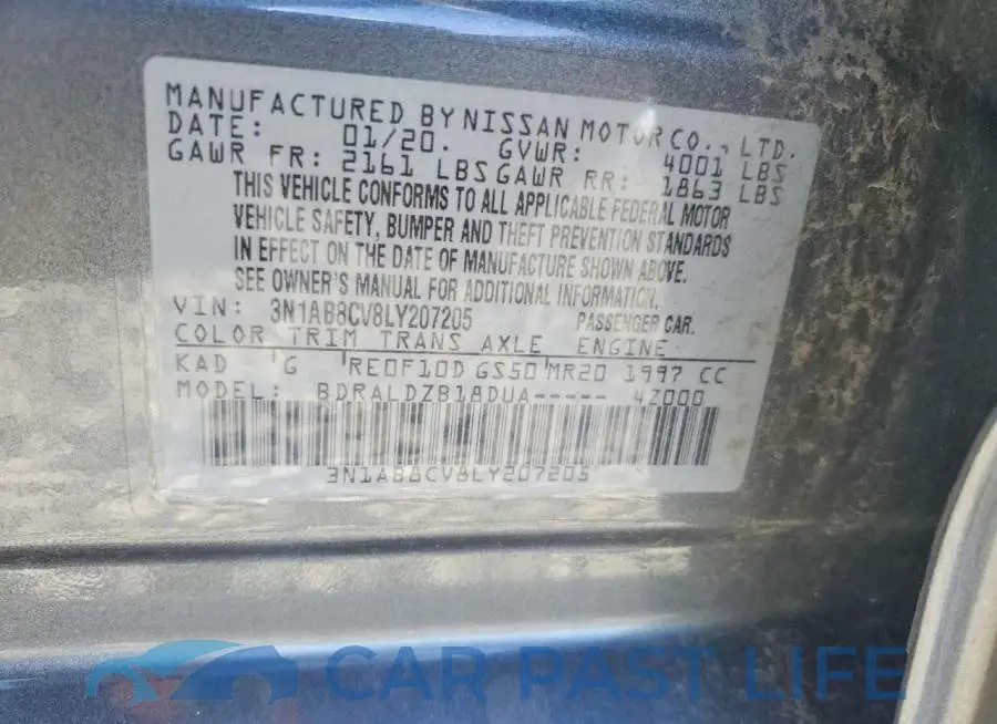 3N1AB8CV8LY207205# 12