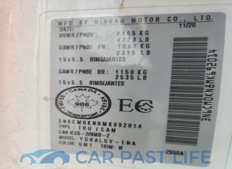 3N6CM0KN8MK692014# 13