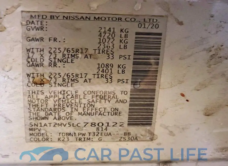 5N1AT2MV5LC780122# 13