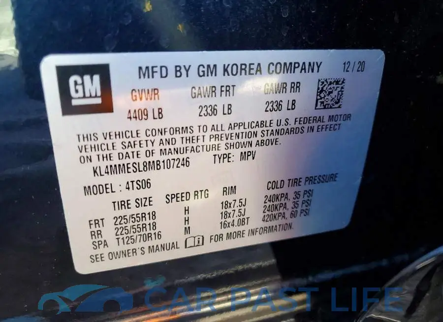 KL4MMESL8MB107246# 14