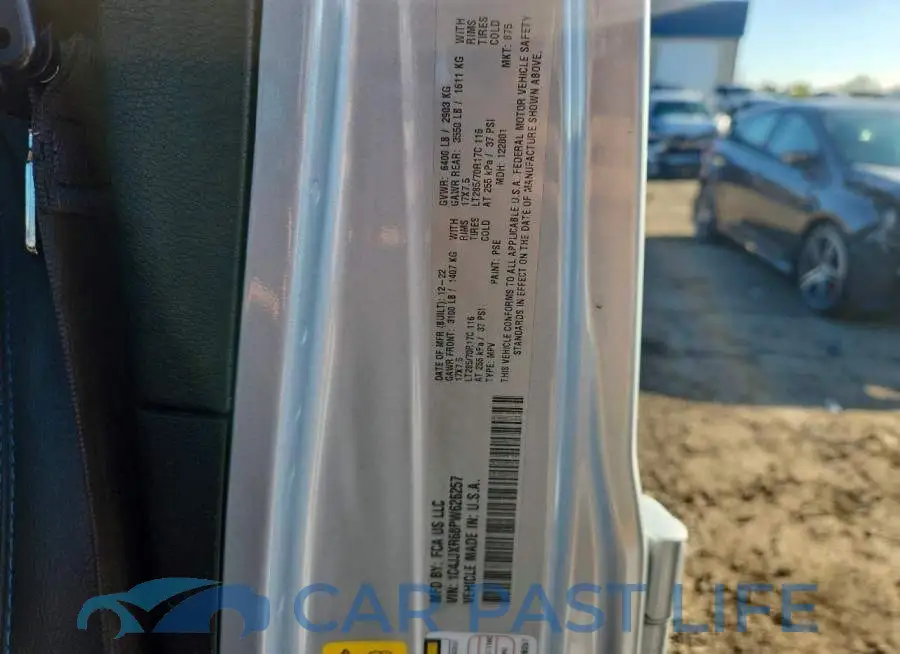 1C4JJXR68PW626257# 12