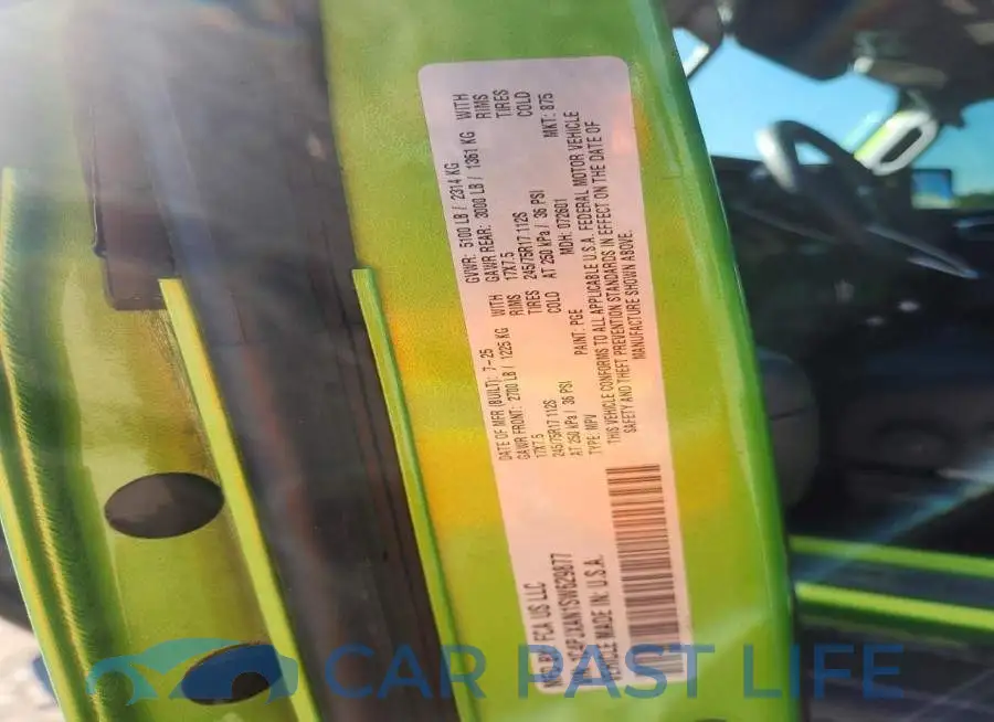 1C4PJXAN1SW629877# 12