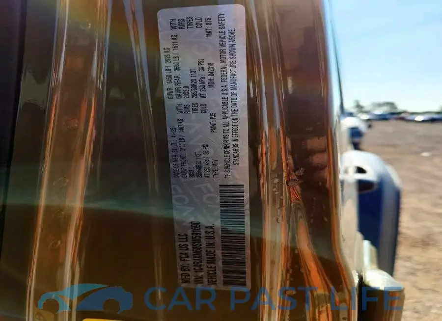 1C4RJXN68SW591690# 12