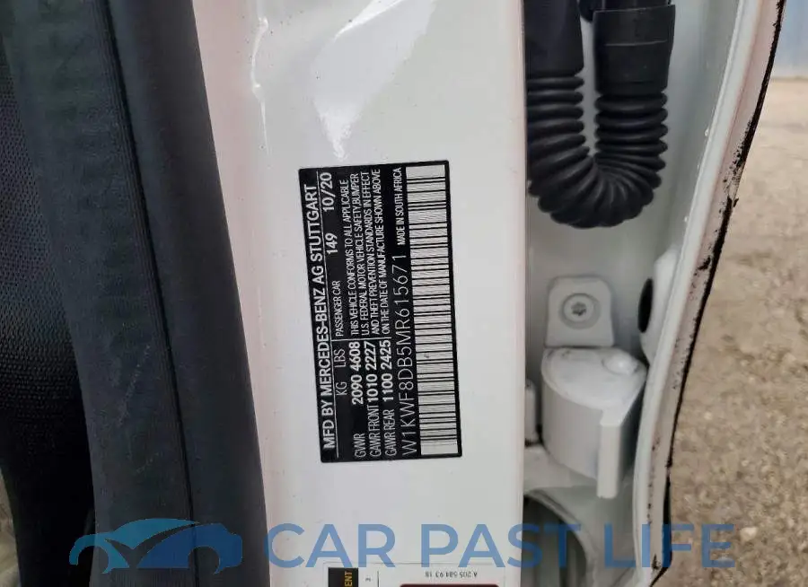 W1KWF8DB5MR615671# 12