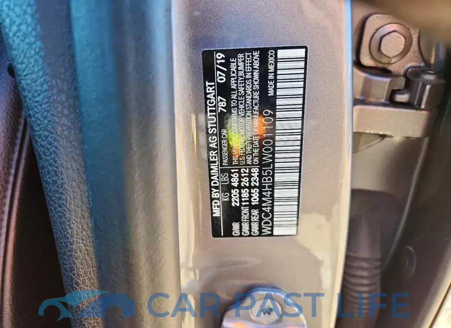 WDC4M4HB5LW001109# 13