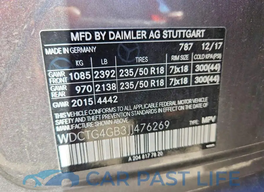 WDCTG4GB3JJ476269# 14