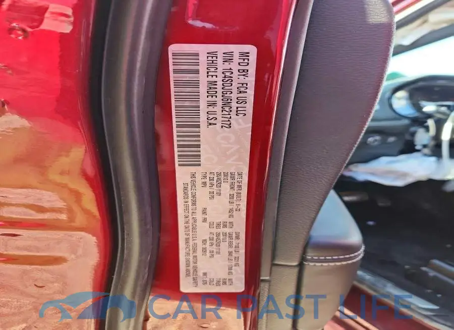 1C4SDJGJ6NC217172# 13