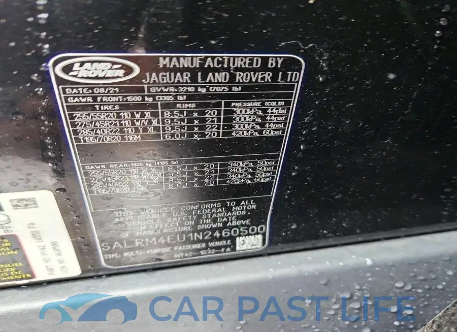 SALRM4EU1N2460500# 13