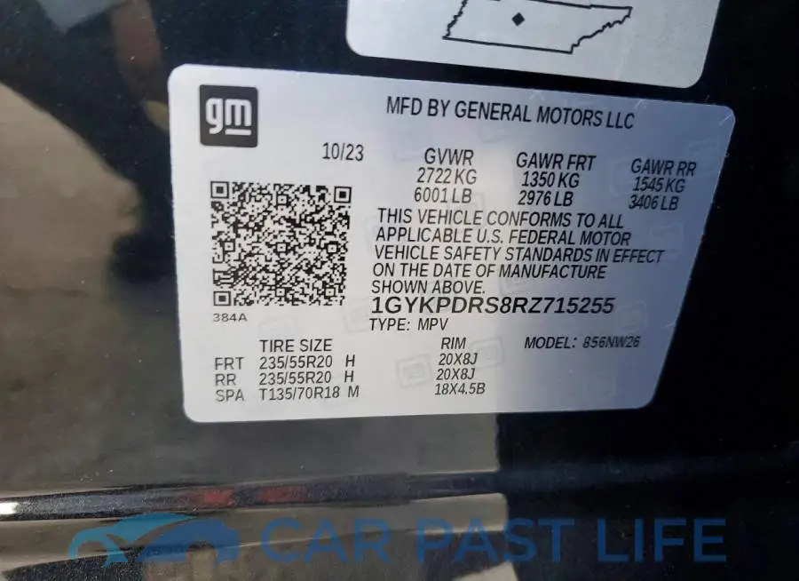1GYKPDRS8RZ715255# 12