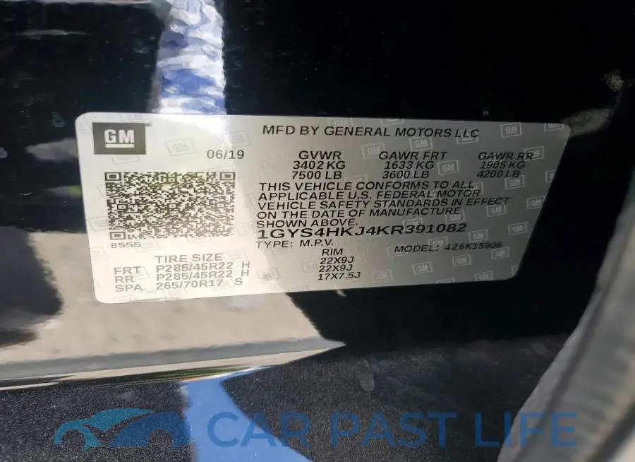 1GYS4HKJ4KR391082# 13