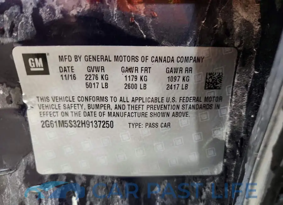 2G61M5S32H9137250# 12
