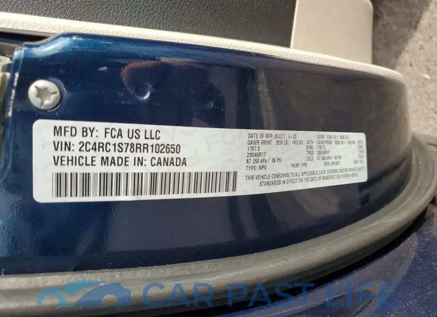2C4RC1S78RR102650# 13