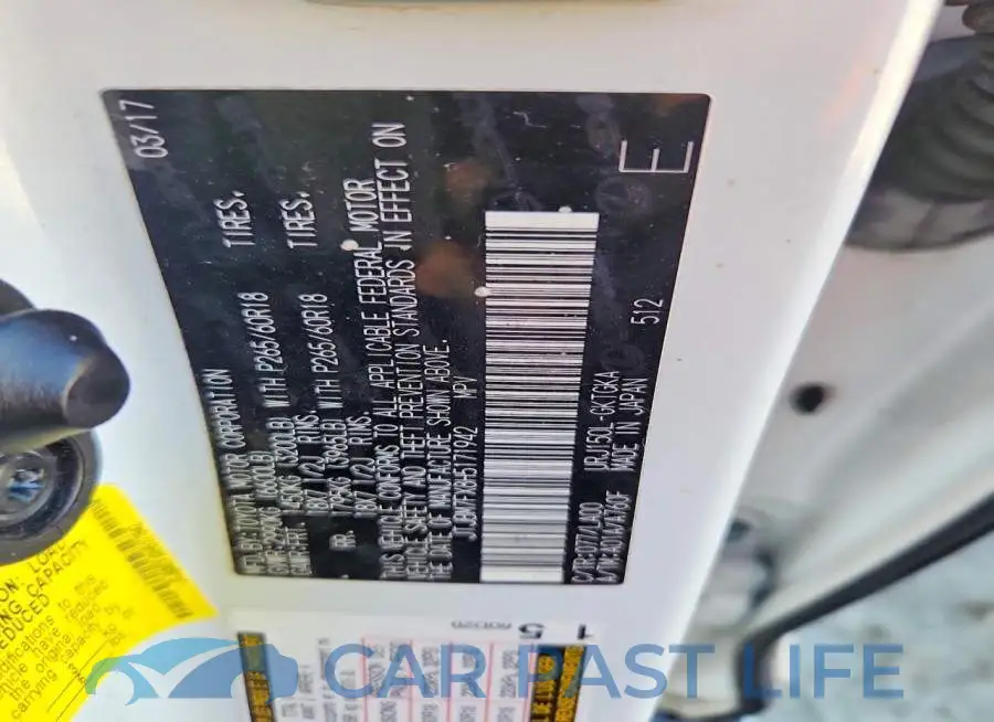 JTJBM7FX8H5171942# 13