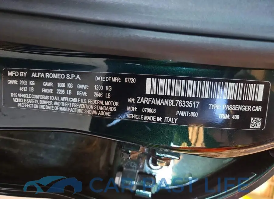 ZARFAMAN8L7633517# 12