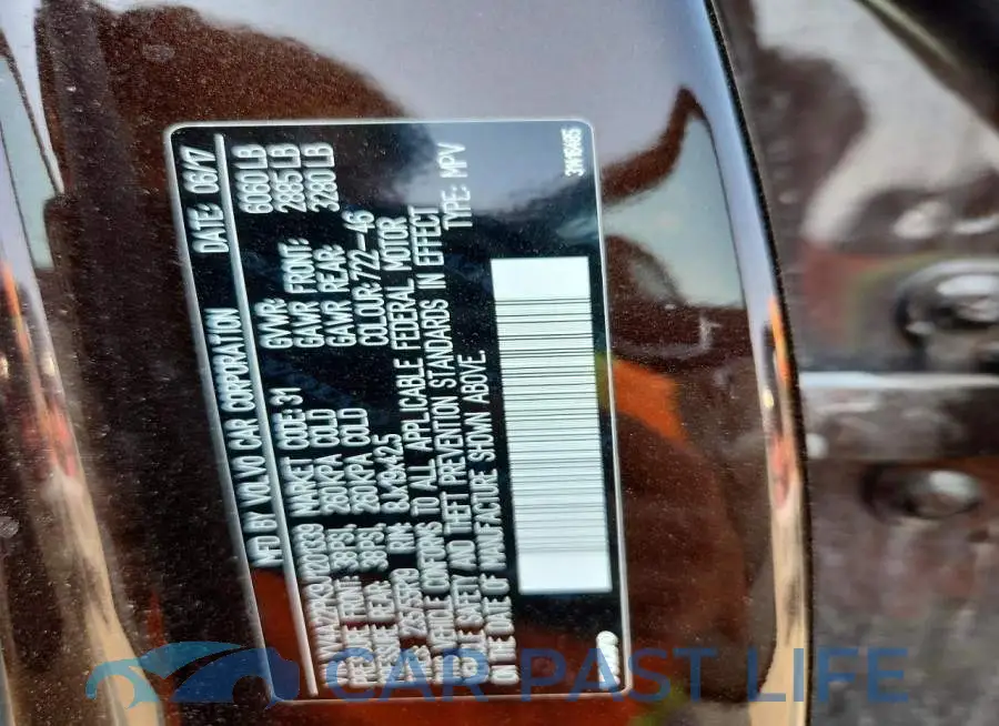 YV4A22PK9J1201339# 13