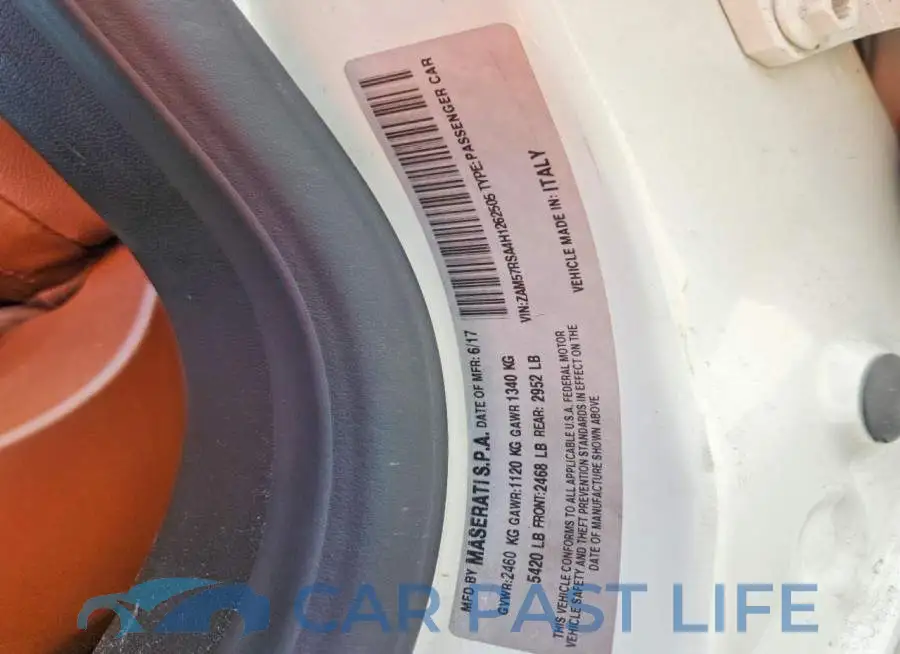 ZAM57RSA4H1262505# 12