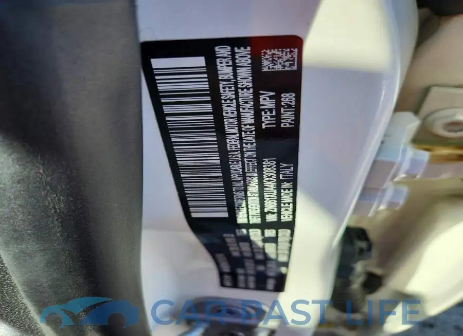 ZN661XUA4KX308381# 13