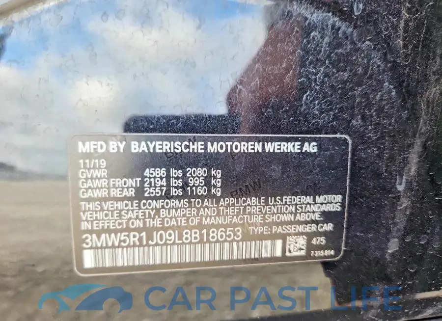 3MW5R1J09L8B18653# 12