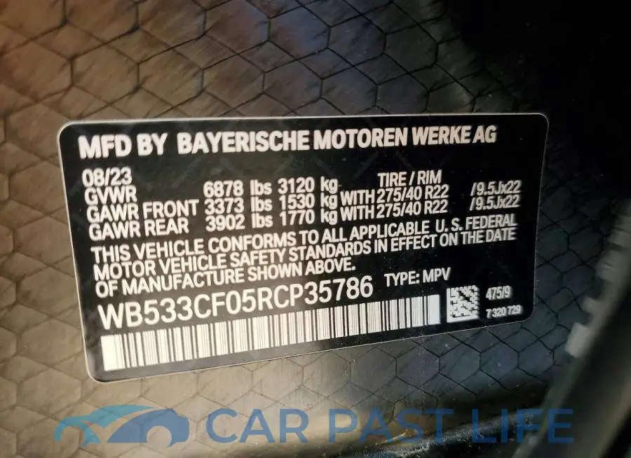 WB533CF05RCP35786# 13