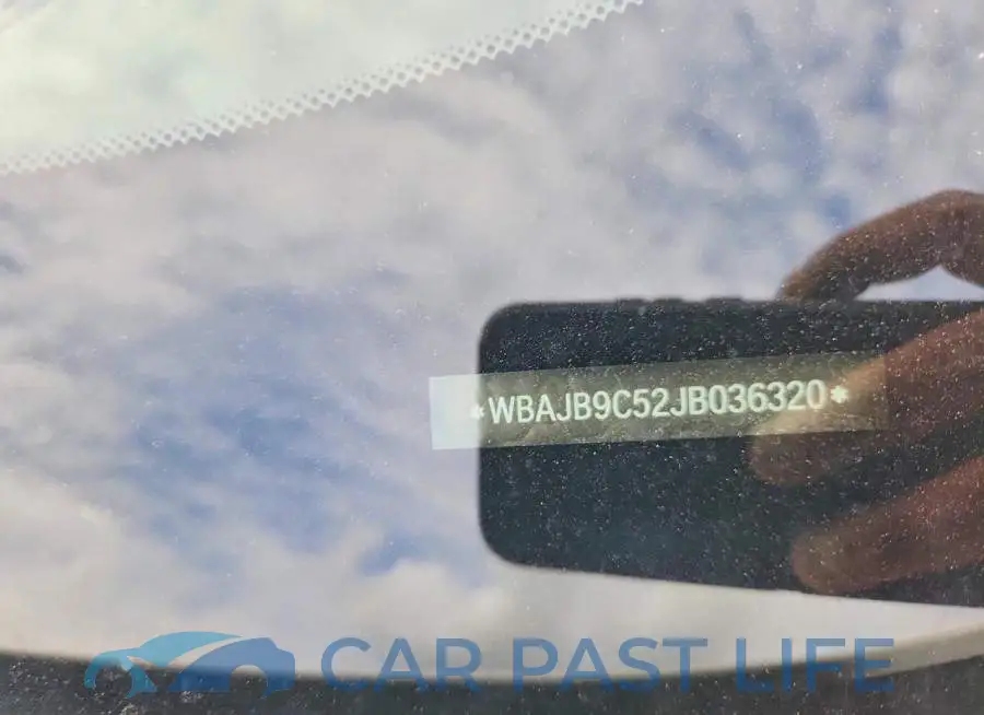 WBAJB9C52JB036320# 12