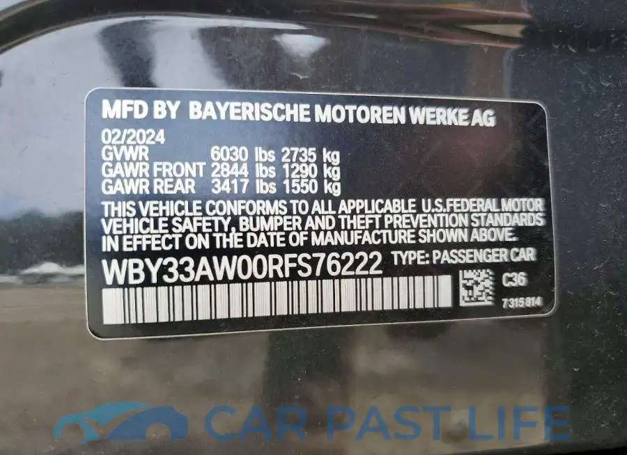 WBY33AW00RFS76222# 13