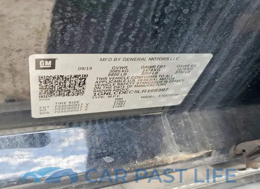 1GNLCDEC5LR168397# 14
