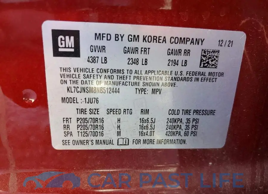 KL7CJNSM8NB512444# 14