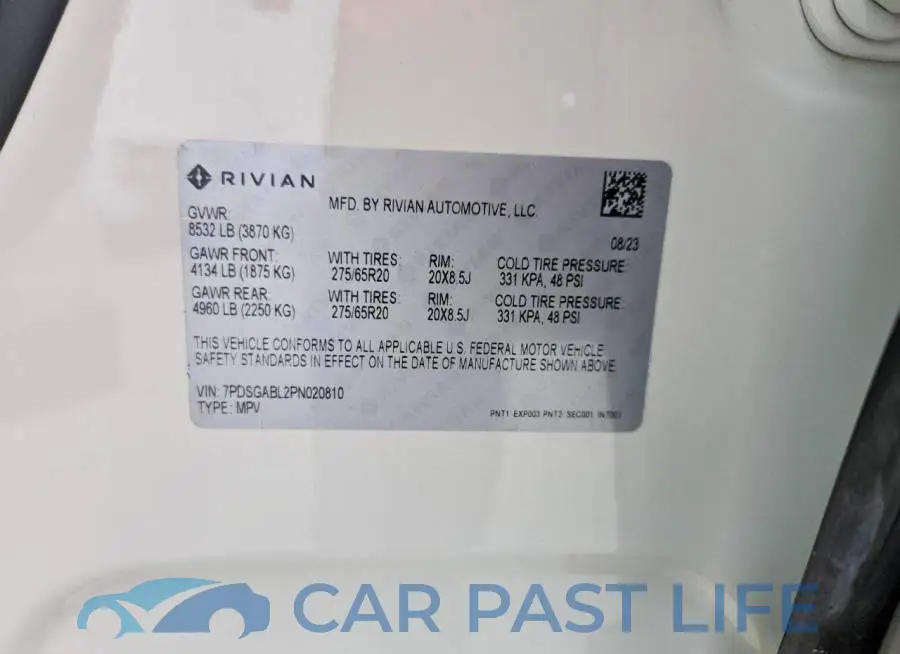 7PDSGABL2PN020810# 13