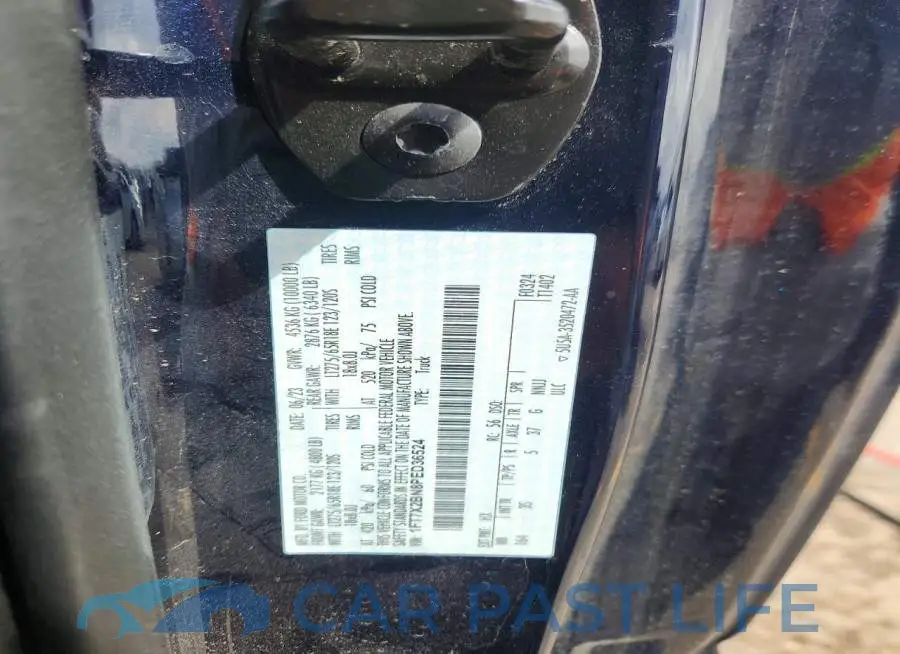 1FT7X2BN8PED36524# 12