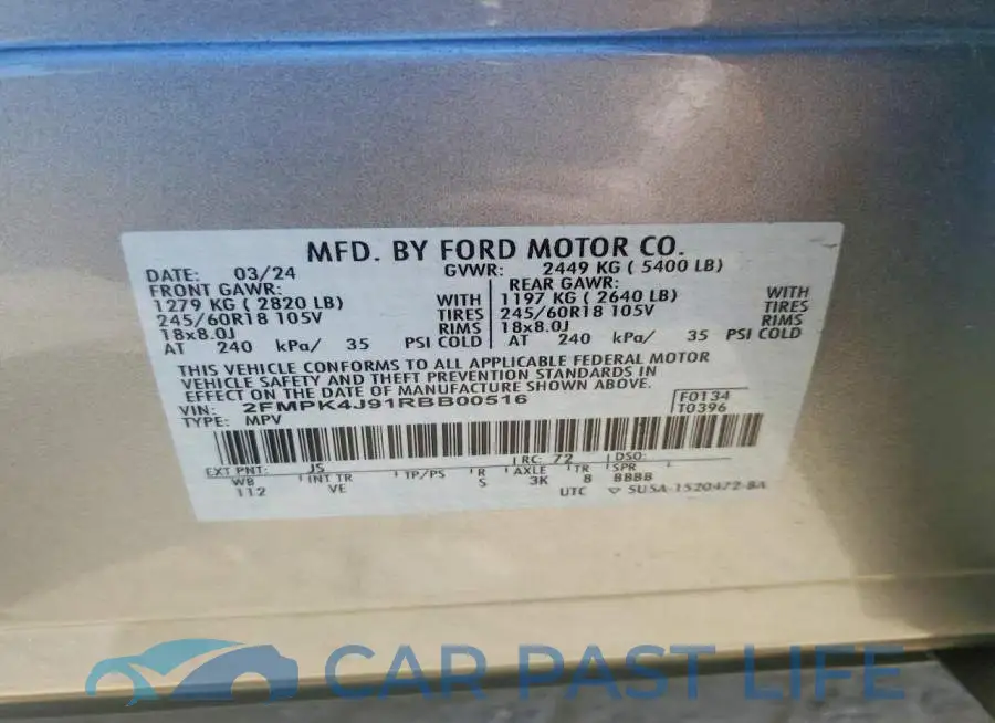 2FMPK4J91RBB00516# 12