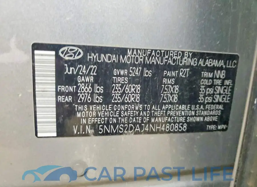5NMS2DAJ4NH480858# 13