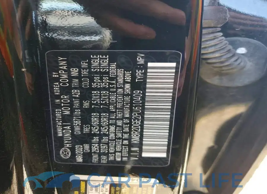 KM8R2DGE2PU610409# 13