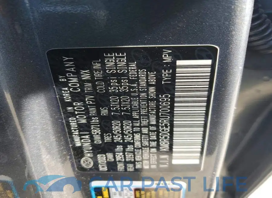 KM8R5DGE5RU700695# 14