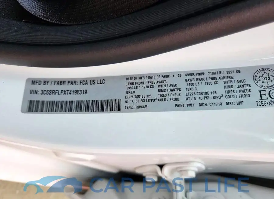 3C6SRFLPXT4192319# 12