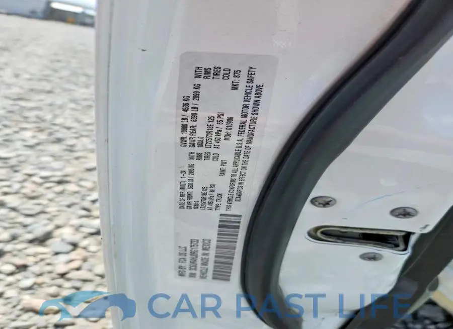 3C6UR4HJ0RG175733# 12