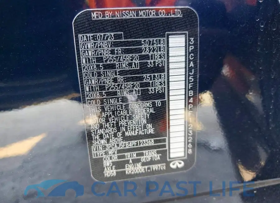 3PCAJ5FB4PF123268# 13